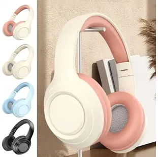 هيدفون SD-1010 Wireless Bluetooth Headphone بإضاءة RGB ودعم كارت ميموري – مثالي للجيمينج