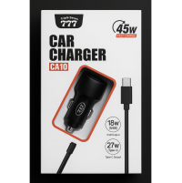 شاحن سيارة Car Charger 45W CA10 شحن سريع + ضمان سنة