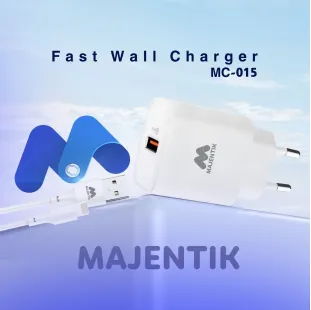 شاحن ماجينتك ايفون MC-015 السريع QC3.0 مع كابل Lightning