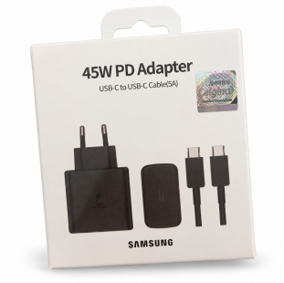  شاحن Samsung 45W Super Fast Charger Vietnam سوبر فاست Type-C 