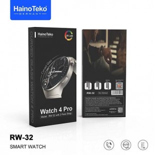 ساعة Haino Teko 4 Pro - RW32 الذكية | شاشة AMOLED وحياة صحية متكاملة